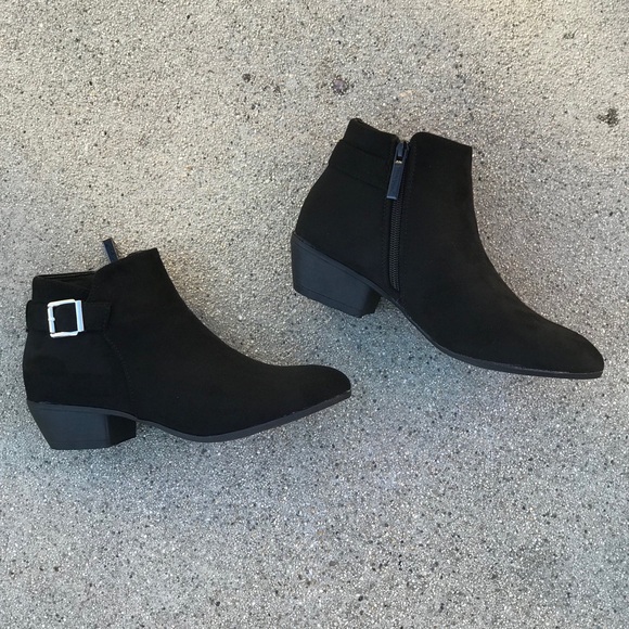 Nature Breeze Comfortable low heel black bootie - Picture 5 of 6